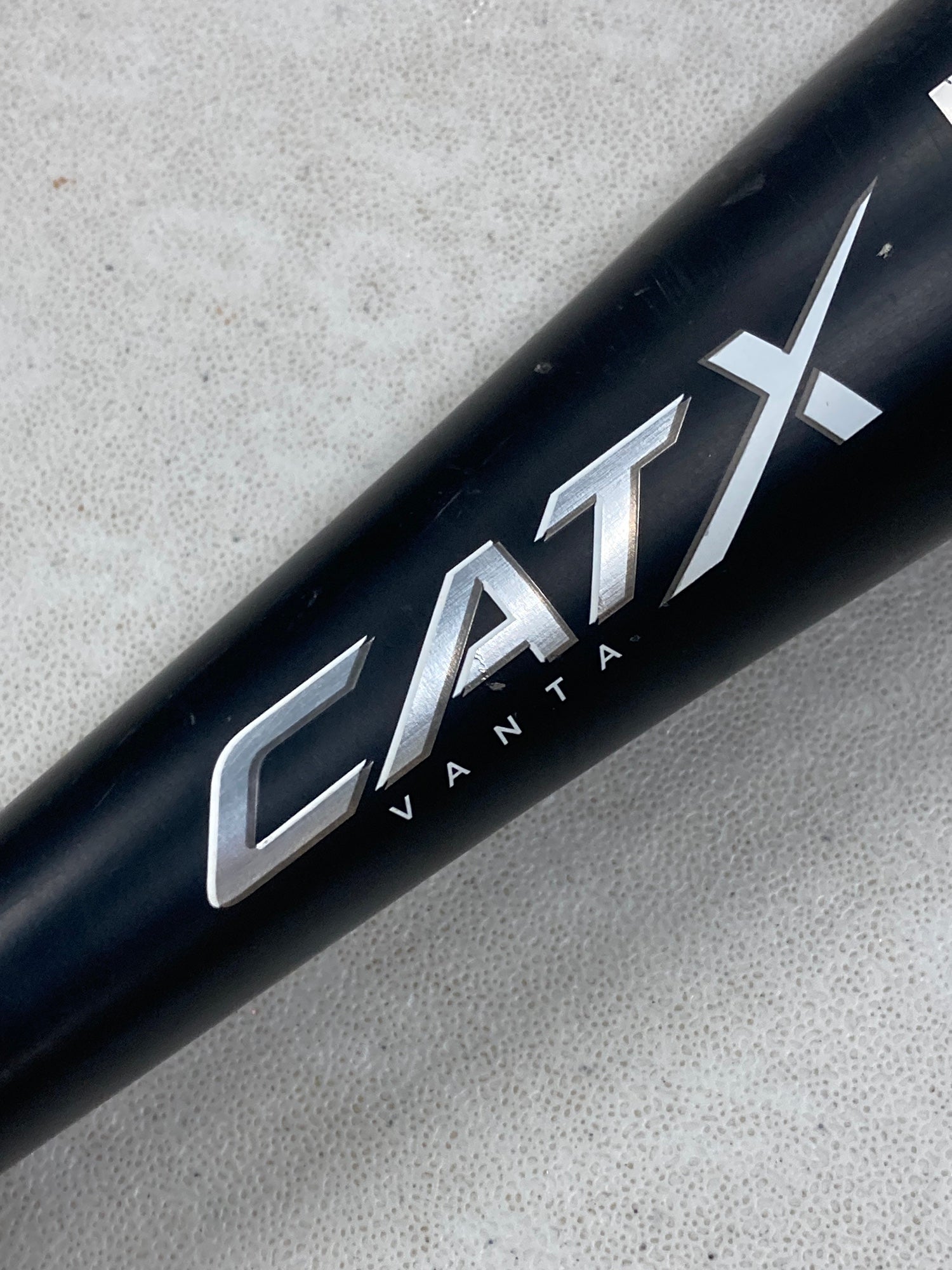 Batte Baseball Marucci CAT X Vanta – 30 Pouces – 20 Oz – Équilibrée – Jeunesse Noir