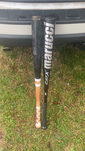 2023 Marucci CATX Alloy BBCOR and B45 pro select B271 wood(-3) 29 oz 32" (Used)