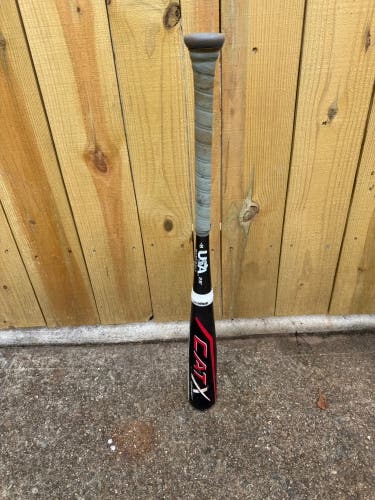 Used Marucci CAT X CONNECT BB/SB USA 2 5/8 Bat 28" 11760-S000075949