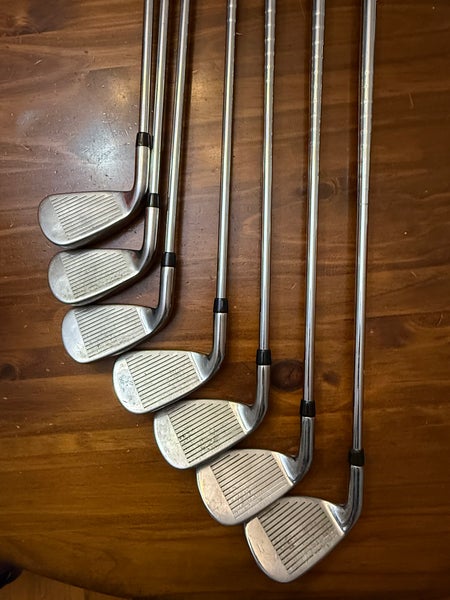 Men's 2020 Callaway Mavrik Right Handed Iron Set (8 Clubs) #4 - #9, PW, GW Steel Shaft (Used)