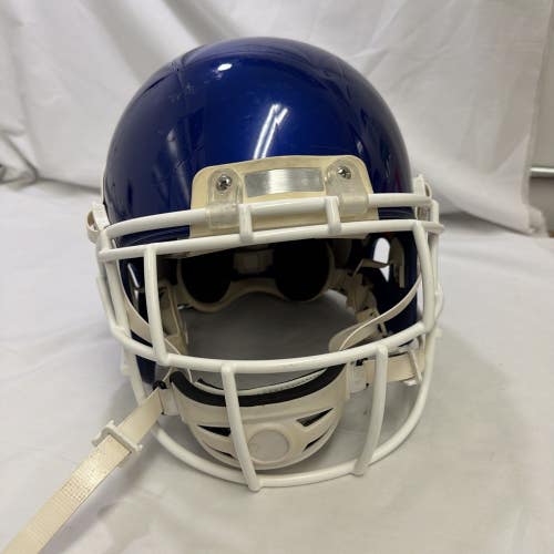 XENITH X2 2012 Adult METALLIC ROYAL BLUE Football Helmet With Chin Strap Medium