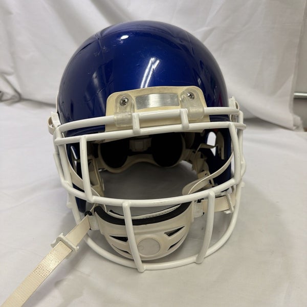 XENITH X2 2012 Adult METALLIC ROYAL BLUE Football Helmet With Chin Strap Medium