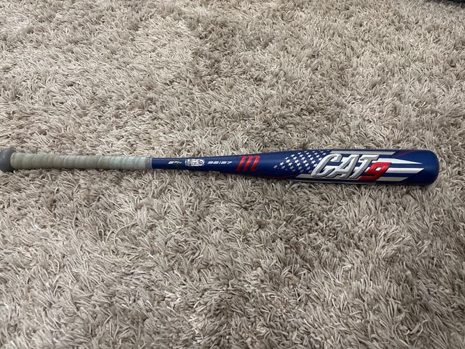 2021 Marucci CAT9 Alloy USSSA Certified Bat (-5) 27 oz 32" (Used)