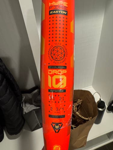 2025 Easton Hype Fire Composite USABat Certified Bat (-10) 21 oz 31" (New)