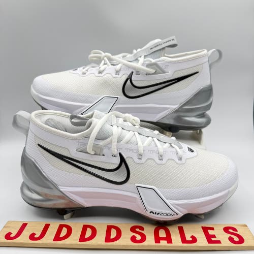 Nike Force Zoom Trout 9 Elite Baseball Cleats White Silver FB2906-102 Men’s 9.5
New Without Box