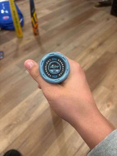 2025 Rawlings Clout AI Alloy BBCOR Certified Bat (-3) 29 oz 32" (Used)