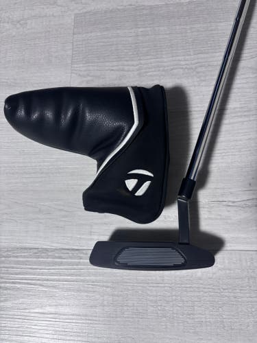 Black Unisex 2025 TaylorMade TP Black Juno 1 Blade Right Handed Putter 35" (New)