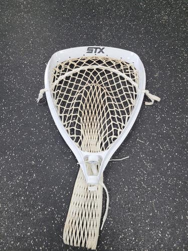 Used STX SHIELD Mens Goalie Head White 11849-S000037059
