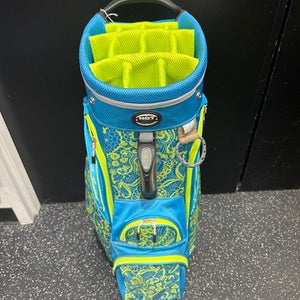 Used HotZ HTZ 3.5 Womens Cart Bag Carolina Blue 11849-S000037081