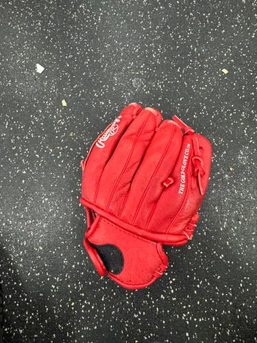 Used Rawlings H105S BB/SB Glove RH Throw Red 10 1/2" 11849-S000037140
