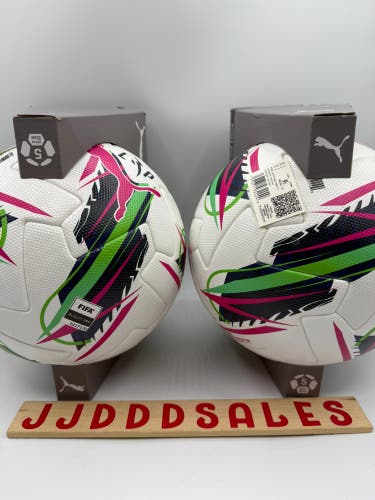 Set of 2 Puma Orbita Liga Portugal Official FIFA Quality Pro Match Soccer Ball 384304-01 Sz 5
New