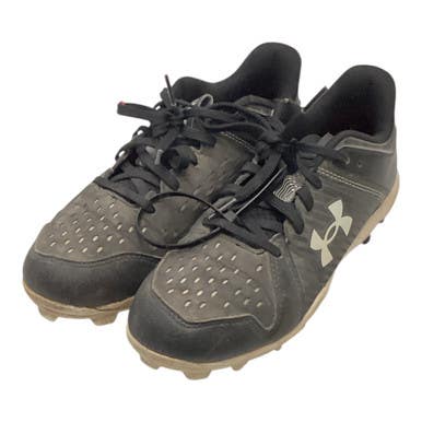 Used Under Armour LEADOFF BB/SB Cleats Black Junior 04 11443-S000201673