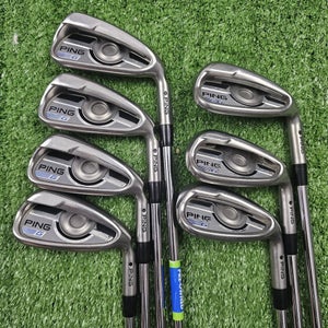 2016 Ping G Series Iron Set Black Dot 5-PW UW TT XP 95 R300 Regular Steel PURED