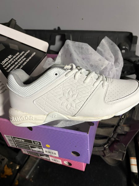 White Women's Size M 9.0 (W 10.0) Ringor Low Top (New)