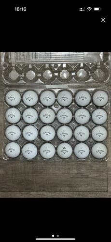 24 Callaway Supersoft Golf Balls - 4A Near-Mint Condition