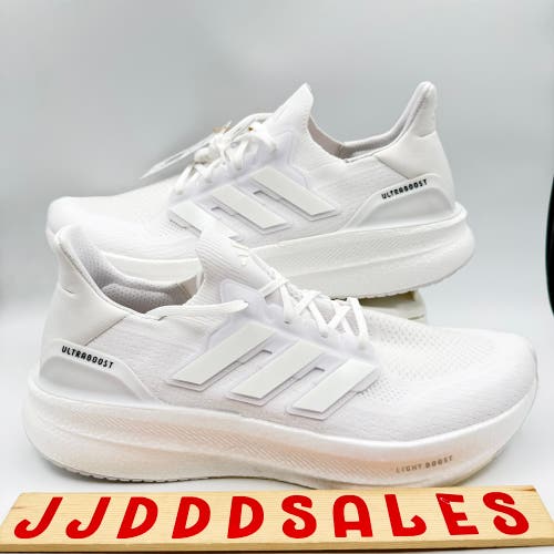 Adidas UltraBoost 5.0 Triple White Shoes Running ID8813 Mens Sz 14 NWT
New Without Box
