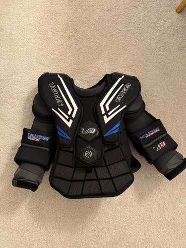 Large Vaughn VX1 Goalie Chest Protector Pro Stock (New)