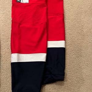 Red Senior Large Adidas Socks (Used)