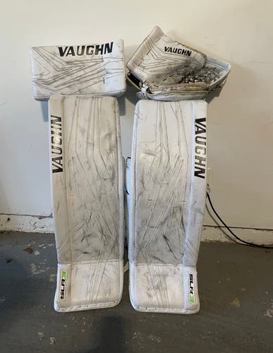 35"+2 Vaughn SLR3 Pro Carbon Goalie Full Set Pro Stock