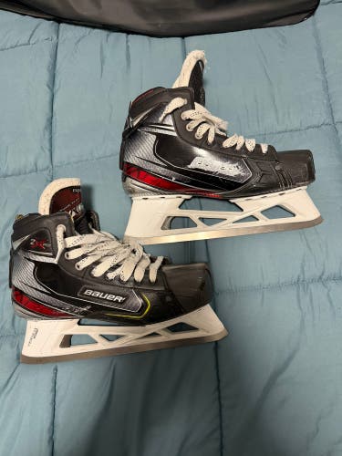 2019 Bauer Vapor 2X Pro Hockey Goalie Skates Regular Width 10 (Used)
