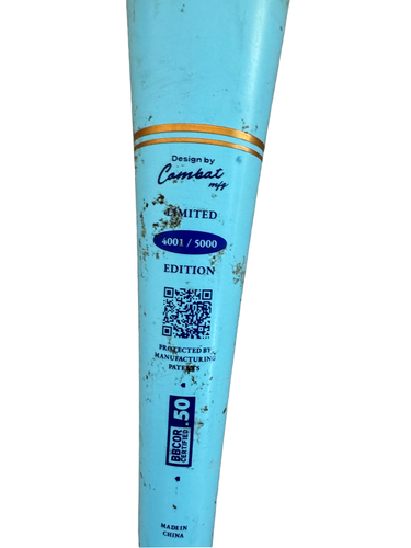 Combat MFG Spec A1 Alloy BBCOR Certified Bat (-3) 30 oz 33" (Used)