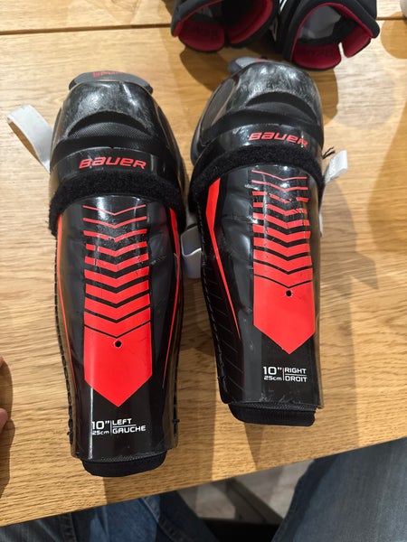 Youth Bauer Lil Sport 10" Shin Pads (Used)