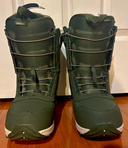 burton imperial snowboard boots stores Ruler Advanced liner and insulation tech keeps feet comfortable on long rides and in varying conditions Men's Size M 10.5 (W