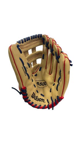 Used Wilson A500 BB/SB Glove RH Throw Tan 12" 11859-S000028693