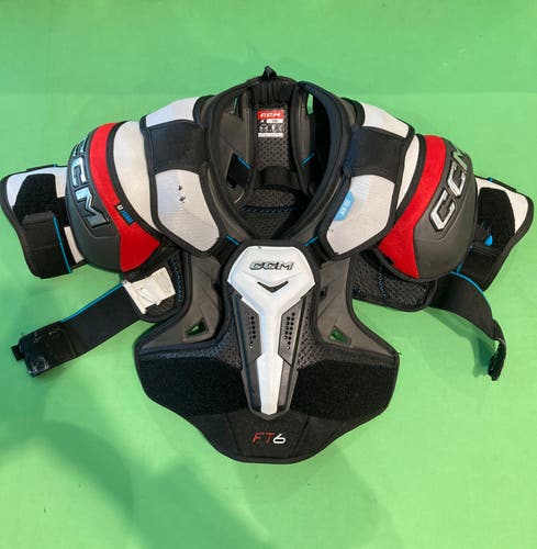 Junior Large CCM JetSpeed FT6 Shoulder Pads