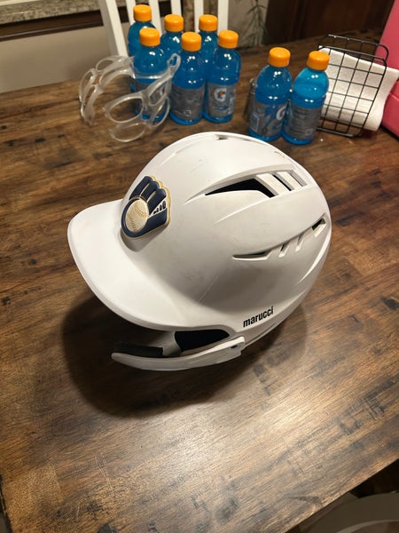 Marucci Senior Duravent Baseball Batting Helmet w/ Jaw Guard
