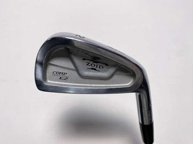 Mizuno T-Zoid EZ Comp Single 2 Iron True Temper Gold Plus S300 Stiff RH