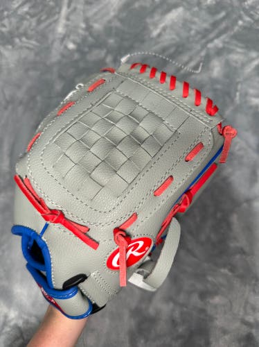 Gray Rawlings Players Series RH Pitcher's Baseball Glove 11.5" (Used)