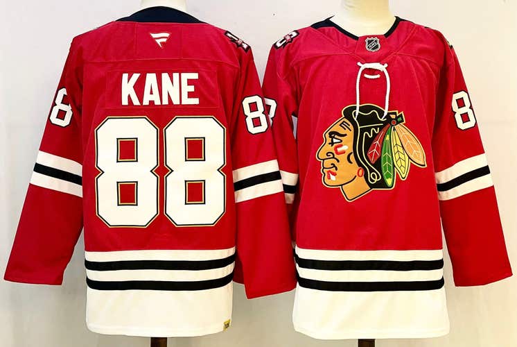 Patrick Kane Chicago Blackhawks Home Red Jersey Size 46