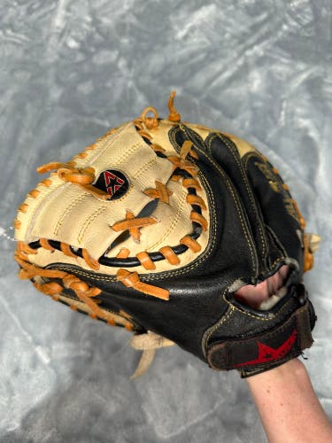 Black All Star Young Pro Series LH Catcher's Baseball Glove 31" (Used)