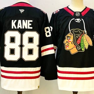 Patrick Kane Chicago Blackhawks Alternate Black Jersey Size 46