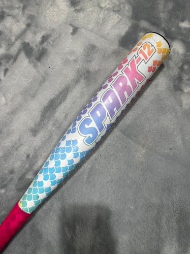 White Rip It Spark Alloy Bat (-11) 14 oz 26" (Used)