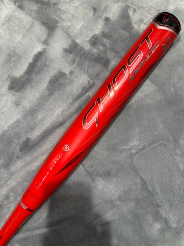 Red 2022 Easton Ghost Advanced Composite Bat (-10) 22 oz 32" (Used)