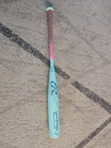 2026 Rawlings Icon Composite USSSA Certified Bat (-5) 26 oz 31" (Used)