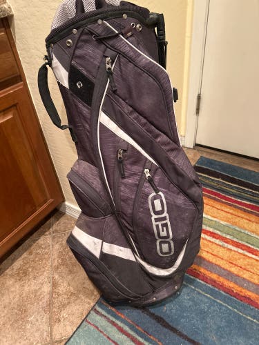 OGIO Stand Golf Bag – Dual Strap – 7 Way Divider – Used”