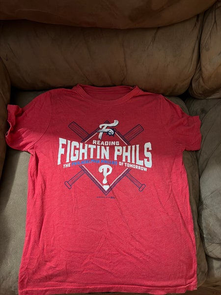 Reading Fightin Phils Red Small / Medium Boys Shirt (Used)
