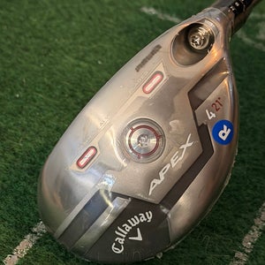 Callaway Apex 21 4H 21° RH Recoil Dart Regular Flex Hybrid NEW