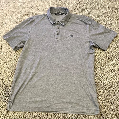 Gray Large Men's Travis Matthew Shirt