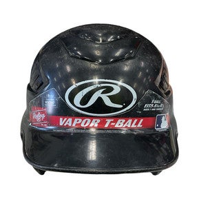 Used Rawlings VAPOR Batting Helmet No Mask Black SM 11859-S000028667
