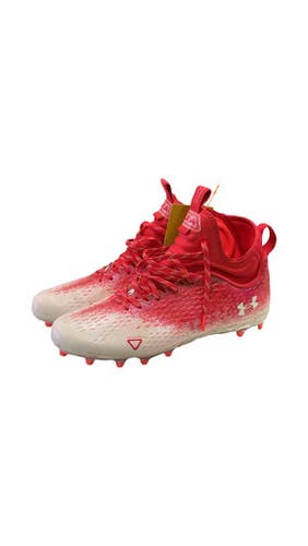 Used Under Armour SPOTLIGHT BB/SB Cleats Red Youth 11.0 11859-S000028672