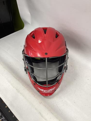 Used Cascade CSR Lacrosse Helmet Red One Size 11851-S000043396