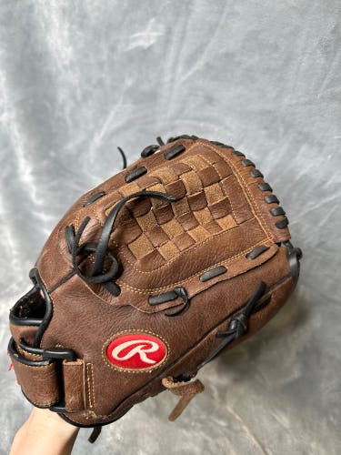 Brown Rawlings Mark of a Pro RH Pitcher's Baseball Glove 12.5" (Used)