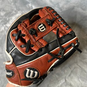 Brown Wilson A500 RH Infield Baseball Glove 11.5" (Used)