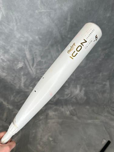 2024 Rawlings Icon Composite Bat USSSA Certified (-5) Composite 26 oz 31" (Used)