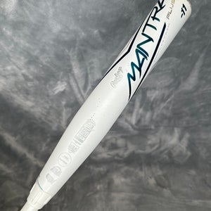 White 2023 Rawlings Mantra Composite Bat (-11) Composite 20 oz 31" (Used)