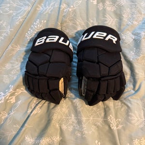 Boston bruins Bauer Supreme Mach Gloves 14" Pro Stock (Used)